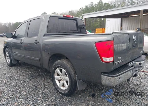 2008 Nissan Titan Se из США, поврежденный, VIN 1N6BA07D48N317029